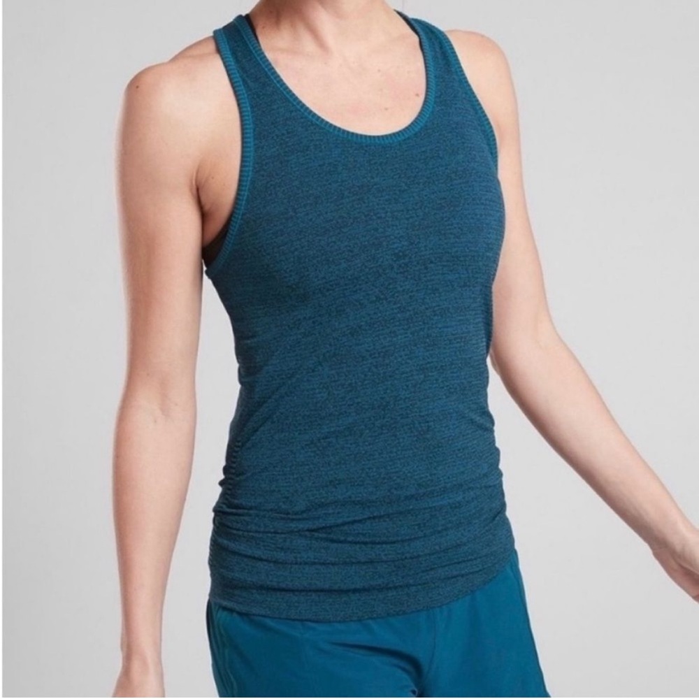 Athleta speedlight tank lagoon teal Yoga Workout Small